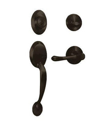 Weslock 02815-V0020 Hillcrest Dummy Handleset with Somerset Lever