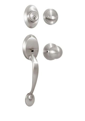 Weslock 02815-G0020 Hillcrest Dummy Handleset with Hudson Knob