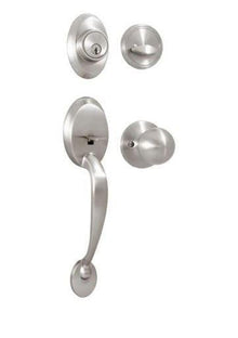 Weslock 02815-G0020 Hillcrest Dummy Handleset with Hudson Knob