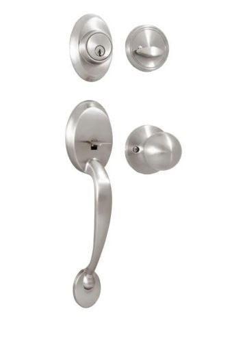 Weslock 02815-G0020 Hillcrest Dummy Handleset with Hudson Knob