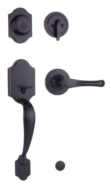 Weslock 02825-V0020 Parkside Dummy Handleset with Somerset Lever