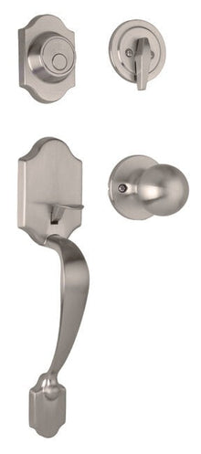 Weslock 02825-G0020 Parkside Dummy Handleset with Hudson Knob