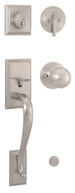 Weslock 02830-GFR2D Mercy Single Cylinder Handleset with Hudson Knob