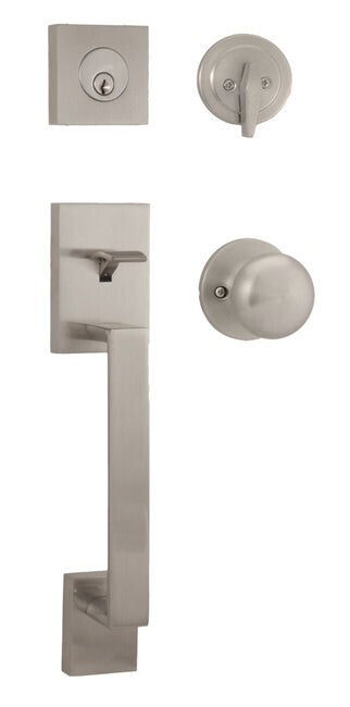 Weslock 02840-SFR2D Bailey Single Cylinder Handleset with Salem Knob