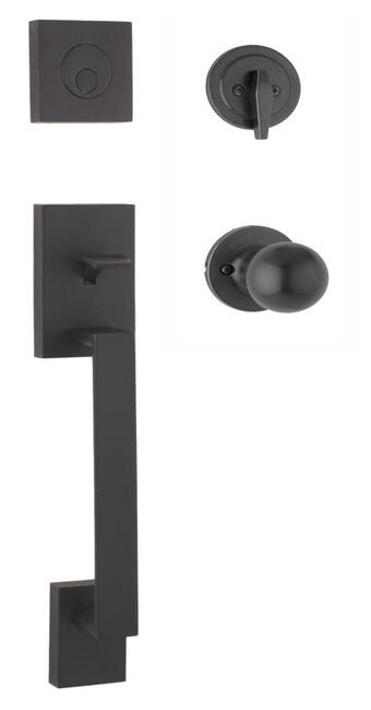Weslock 02845-G0020 Bailey Dummy Handleset with Hudson Knob