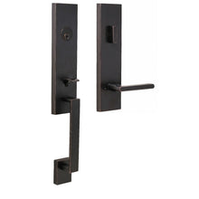 Weslock 02870-5-SL2D Leighton Single Cylinder Handleset with Atlas Door Lever.