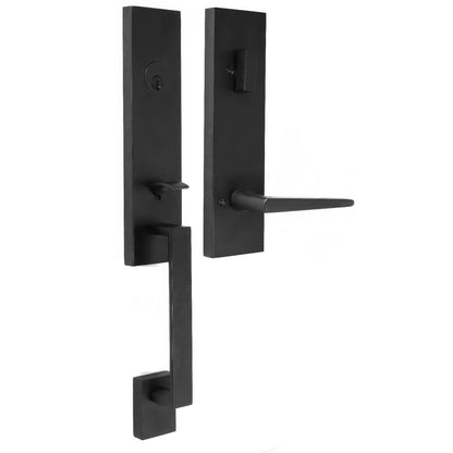 Weslock 02870-7-SL2D Leighton Single Cylinder Handleset with Philtower Door Lever.