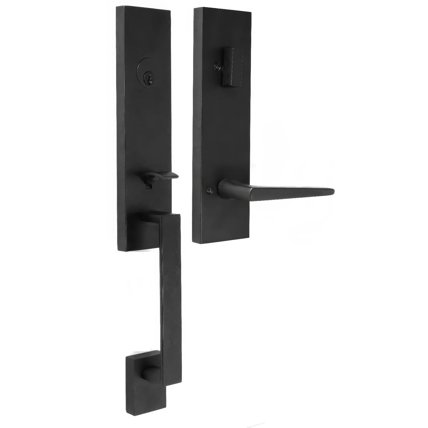 Weslock 02870-7-SL2D Leighton Single Cylinder Handleset with Philtower Door Lever
