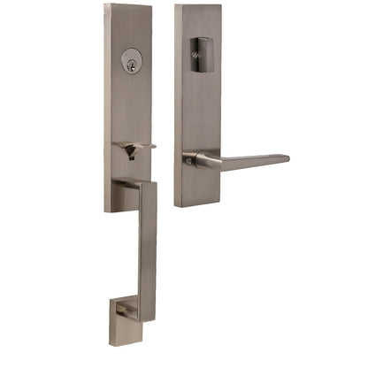 Weslock 02870-7-SL2D Leighton Single Cylinder Handleset with Philtower Door Lever.