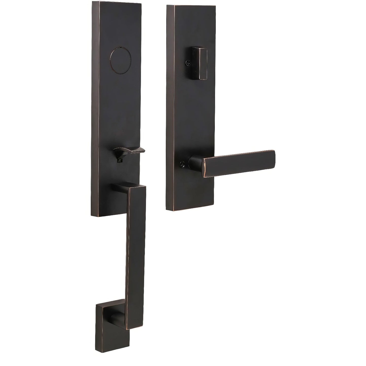 Weslock 02875-3-0020 Leighton Dummy Handleset with Utica Door Lever