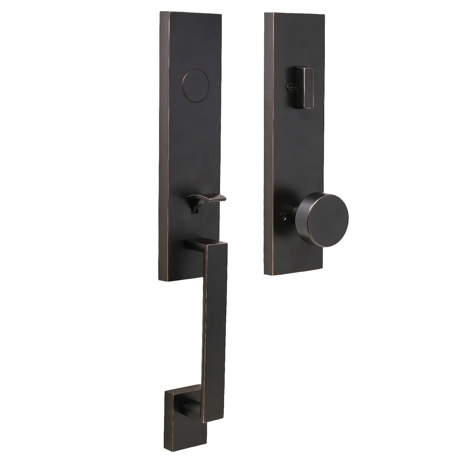 Weslock 02875-4-0020 Leighton Dummy Handleset with Mesa Door Knob.