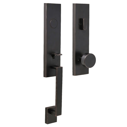 Weslock 02875-4-0020 Leighton Dummy Handleset with Mesa Door Knob.