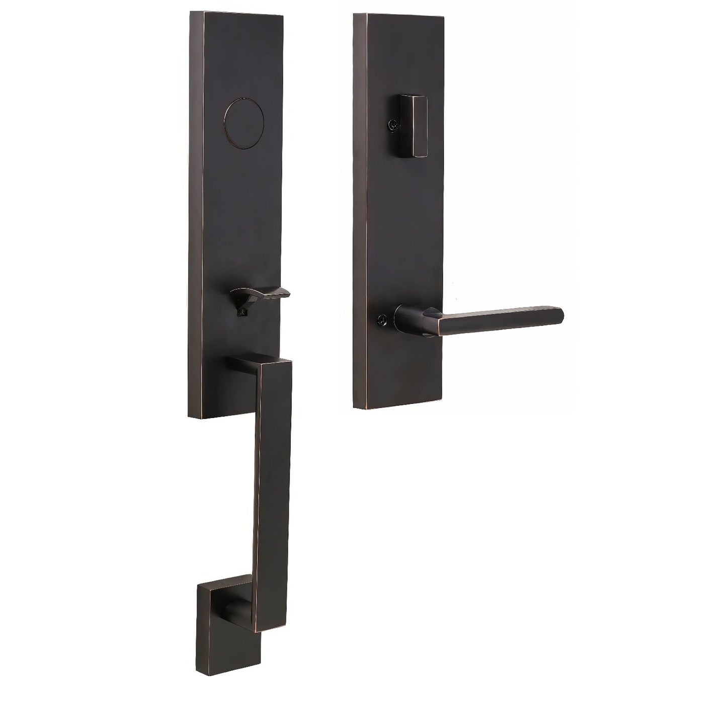 Weslock 02875-5-0020 Leighton Dummy Handleset with Atlas Door Lever