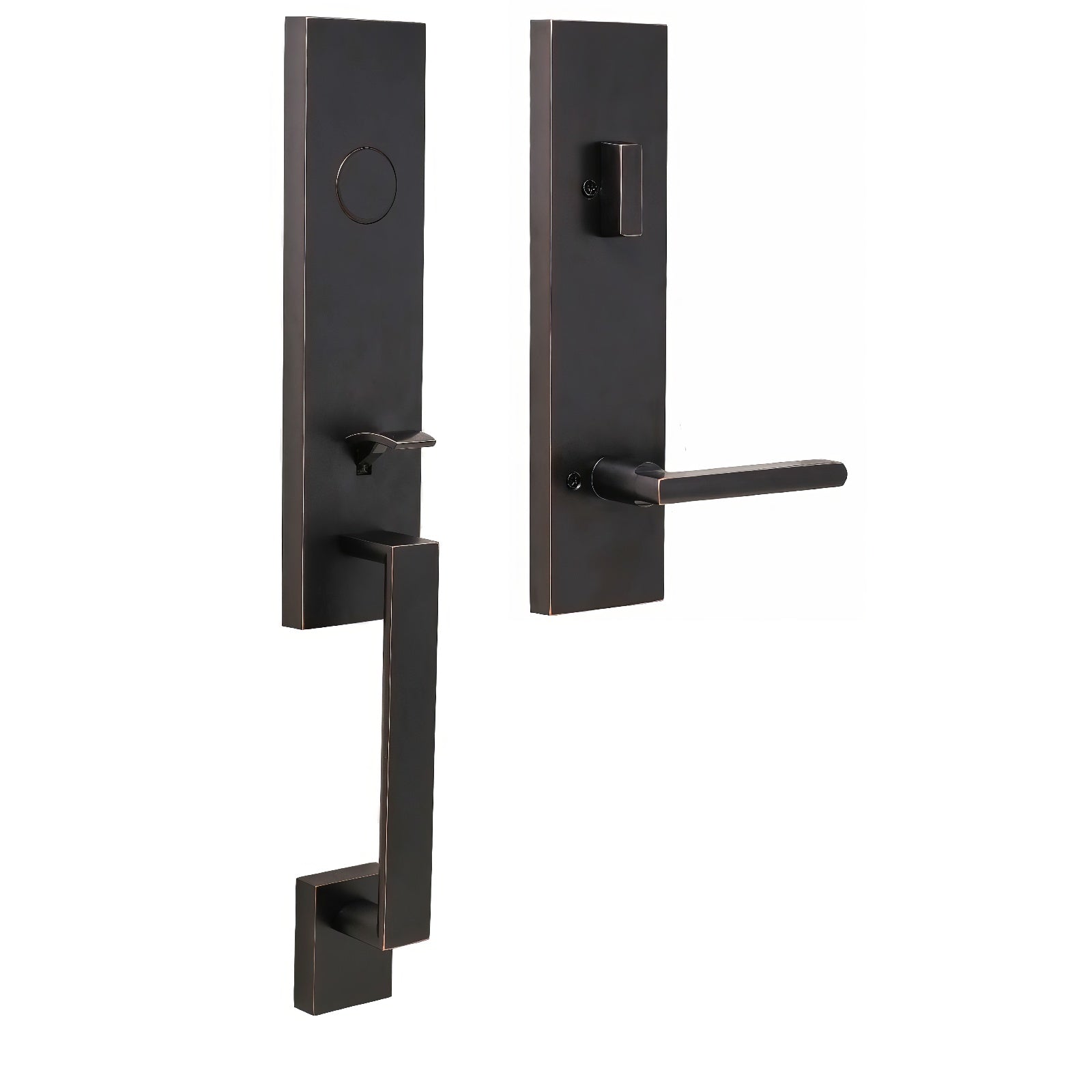 Weslock 02875-5-0020 Leighton Dummy Handleset with Atlas Door Lever