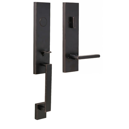 Weslock 02875-5-0020 Leighton Dummy Handleset with Atlas Door Lever
