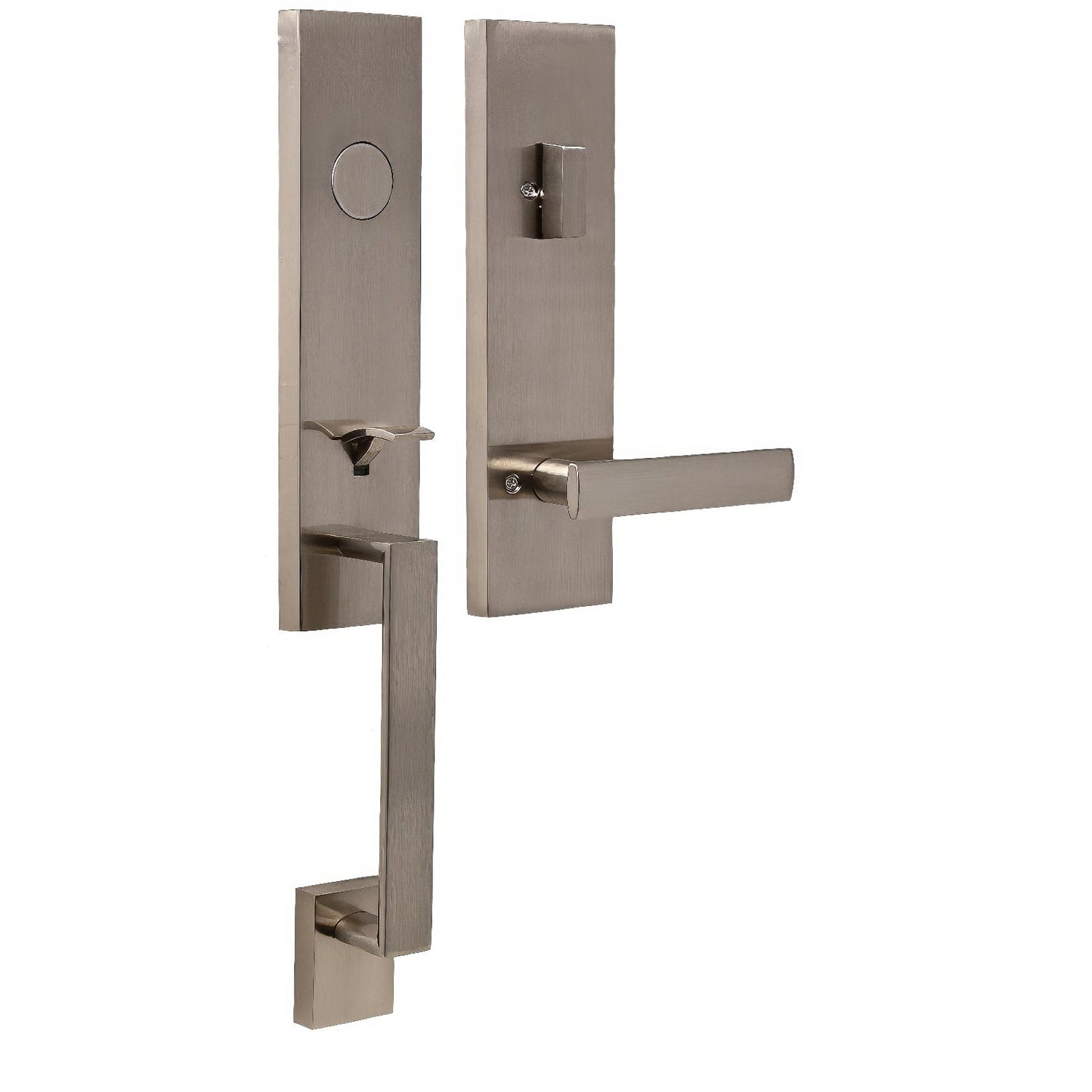 Weslock 02875-3-0020 Leighton Dummy Handleset with Utica Door Lever.