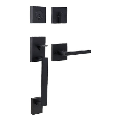 Weslock 02880-5-SL2D Brookside Single Cylinder Handleset with Atlas Door Lever.