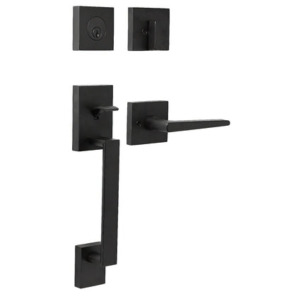 Weslock 02880-7-FR2D Brookside Single Cylinder Handleset with Philtower Door Lever.