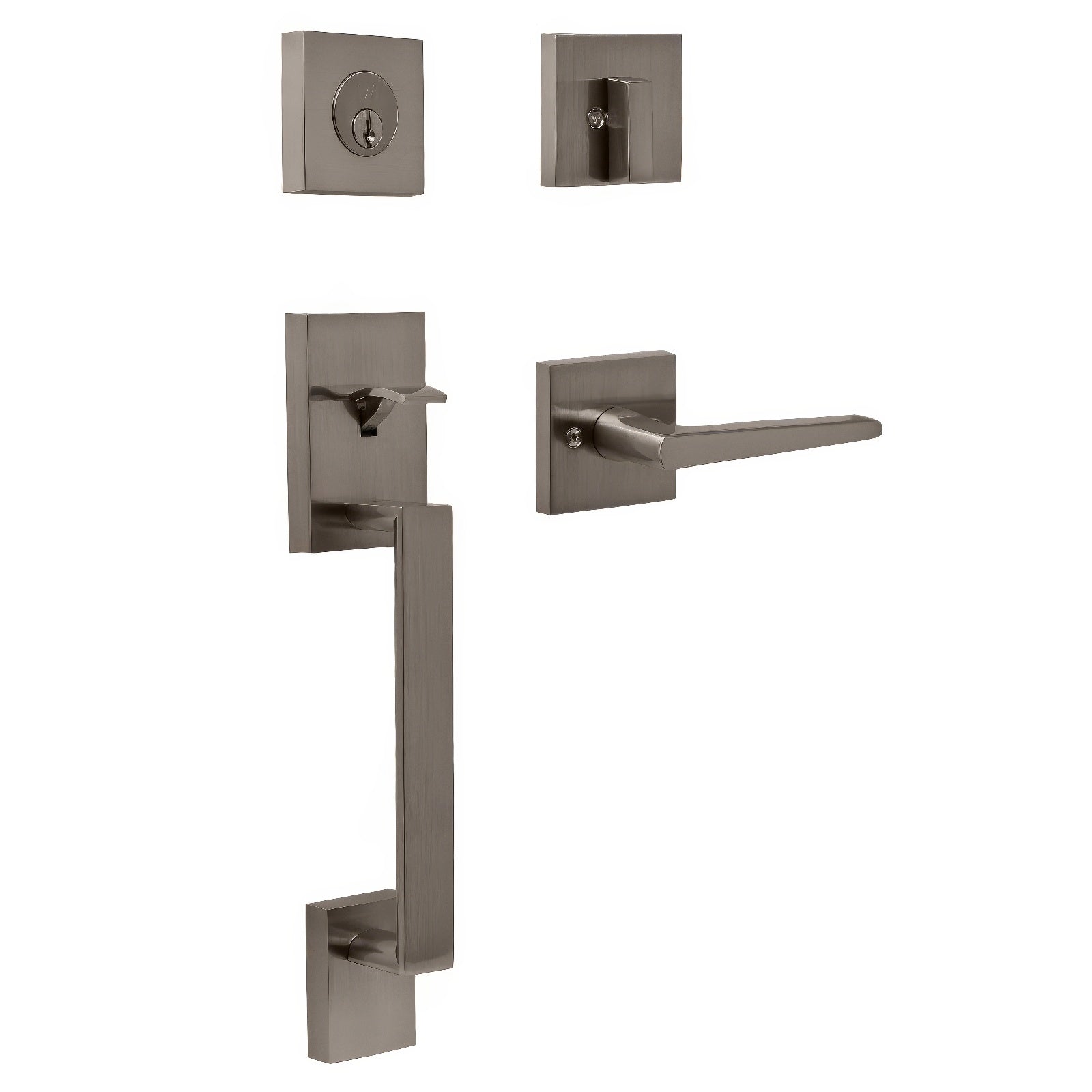 Weslock 02880-7-FR2D Brookside Single Cylinder Handleset with Philtower Door Lever.