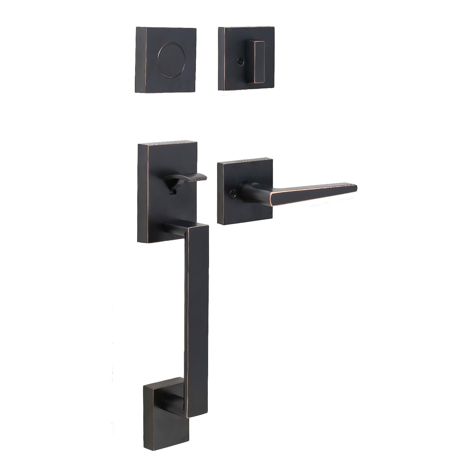 Weslock 02885-7-0020 Brookside Dummy Handleset with Philtower Door Lever