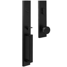 Weslock 02890-4-SL2D Xanthis Single Cylinder Handleset with Mesa Door Knob