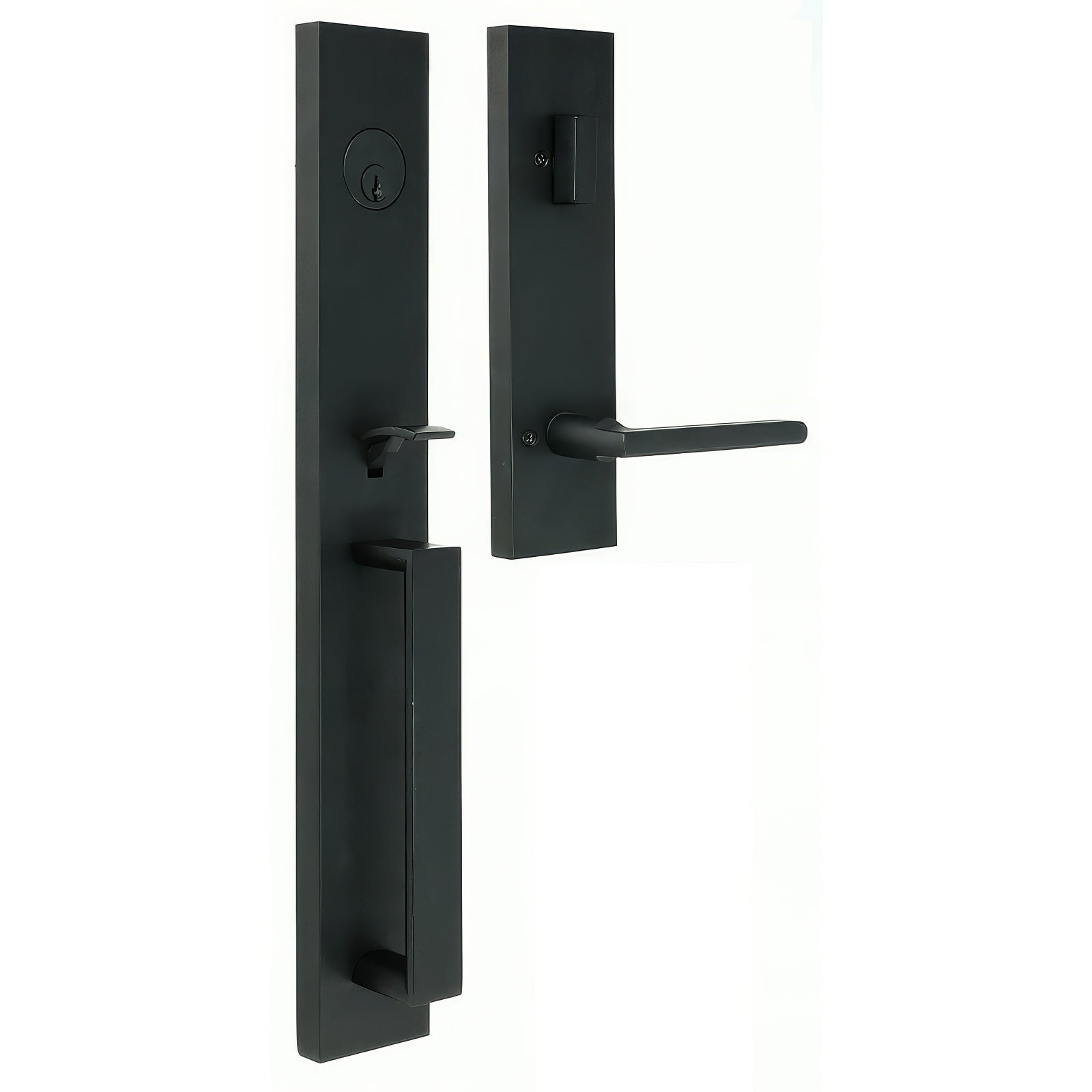 Weslock 02890-5-SL2D Xanthis Single Cylinder Handleset with Atlas Door Lever