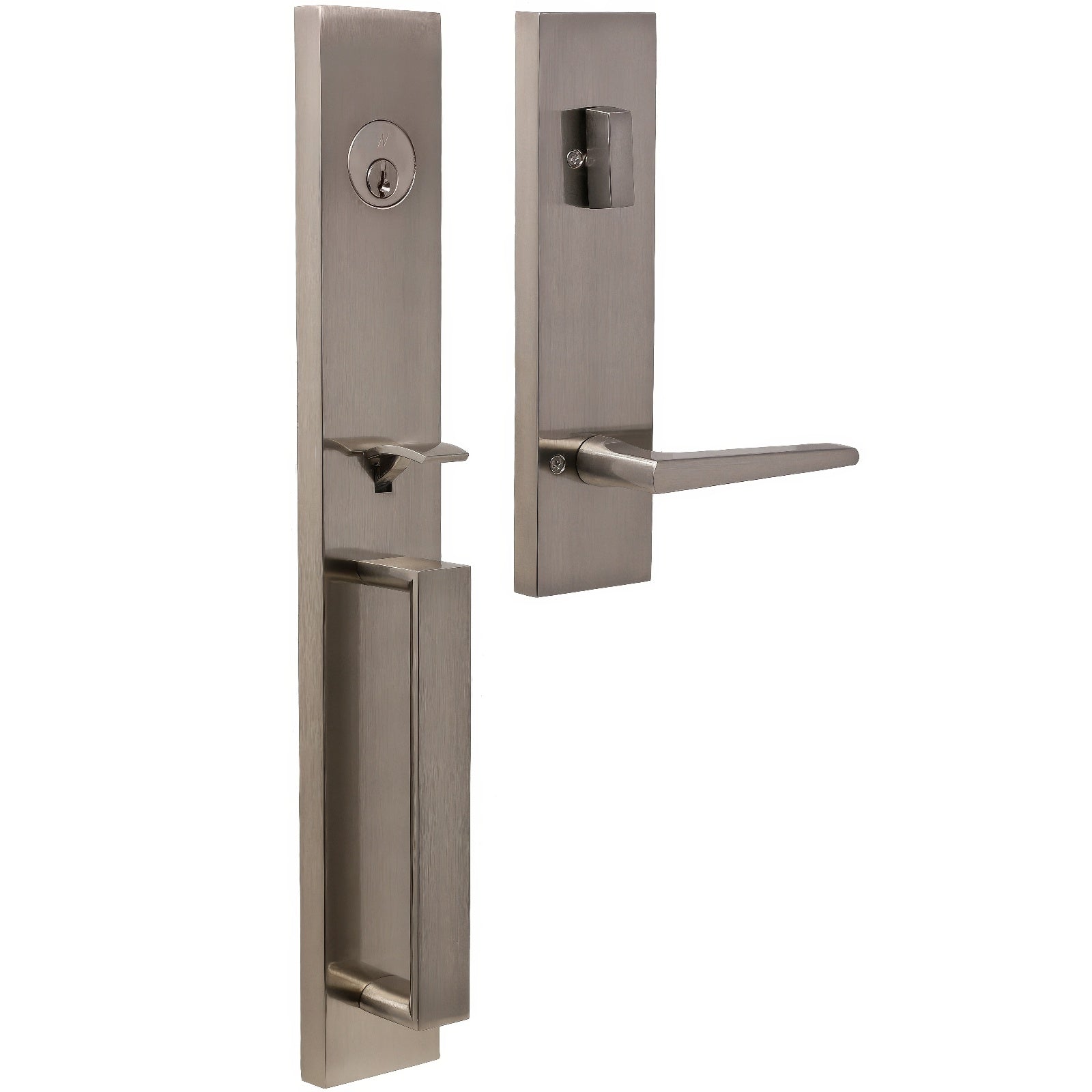 Weslock 02890-7-SL2D Xanthis Single Cylinder Handleset with Philtower Door Lever