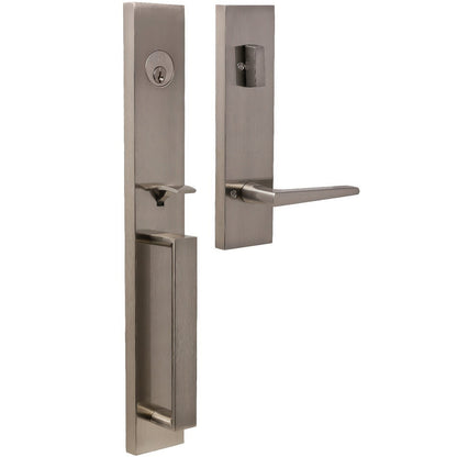 Weslock 02890-7-SL2D Xanthis Single Cylinder Handleset with Philtower Door Lever