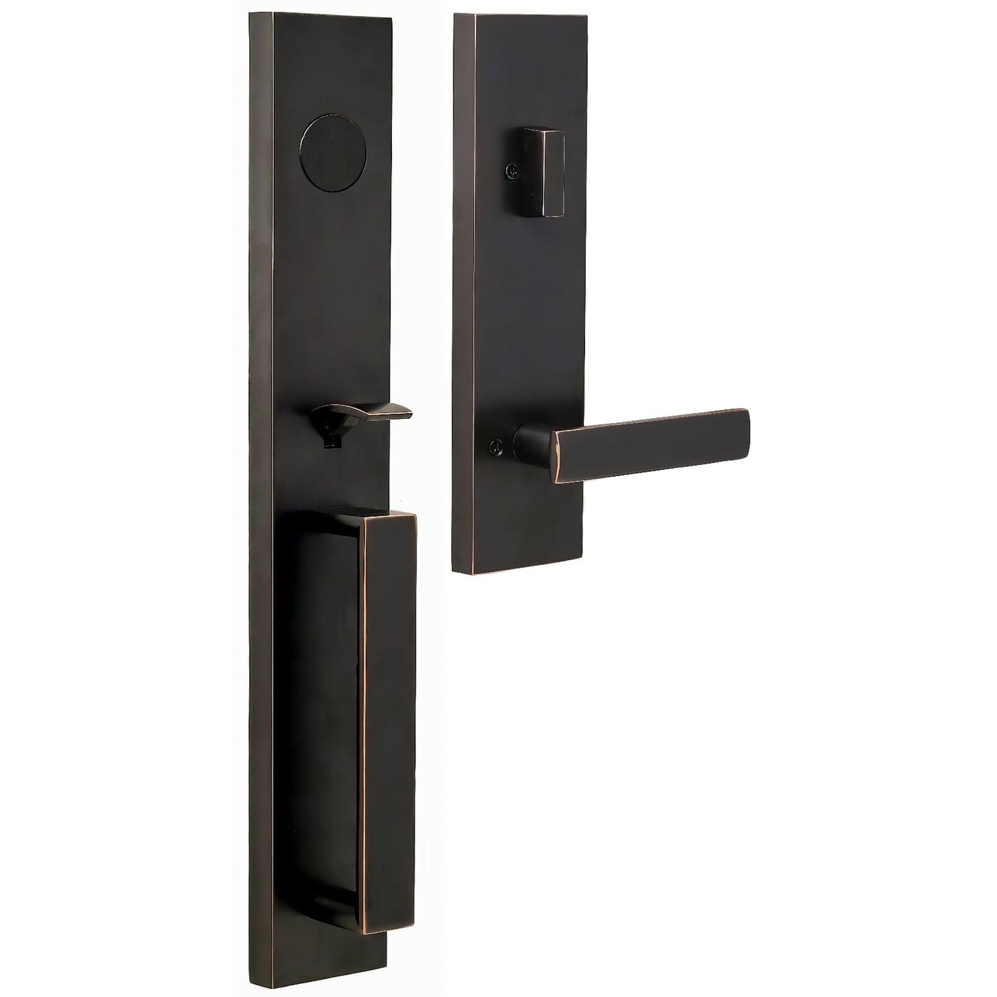 Weslock 02895-3-0020 Xanthis Dummy Handleset with Utica Door Lever