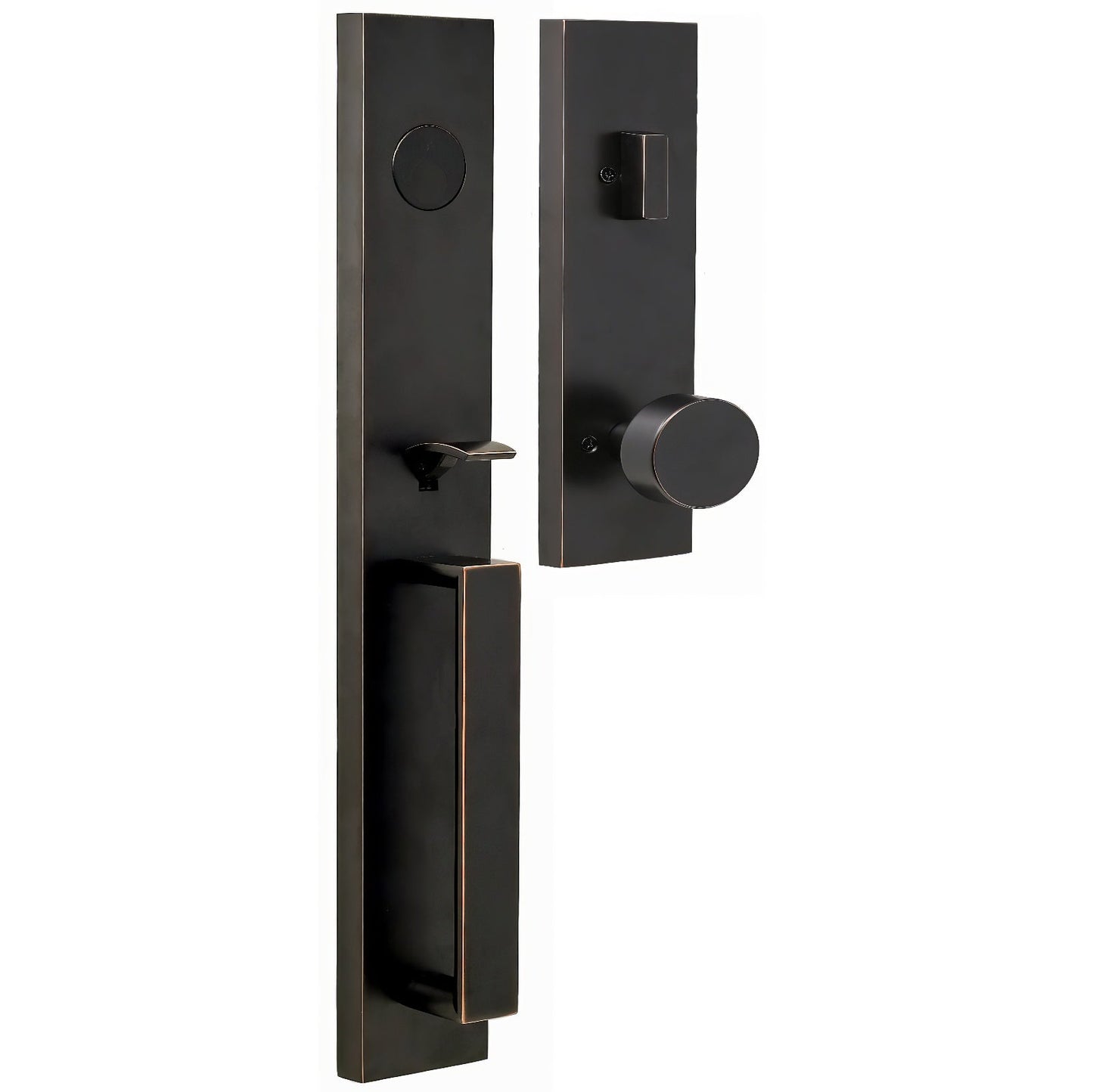 Weslock 02895-4-0020 Xanthis Dummy Handleset with Mesa Door Knob