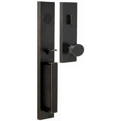 Weslock 02895-4-0020 Xanthis Dummy Handleset with Mesa Door Knob