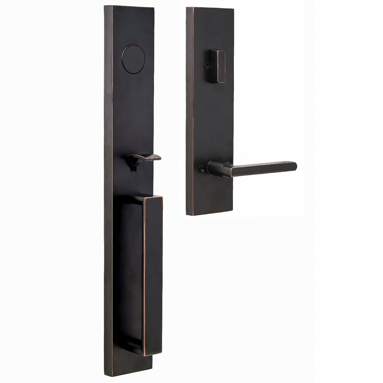 Weslock 02895-5-0020 Xanthis Dummy Handleset with Atlas Door Lever