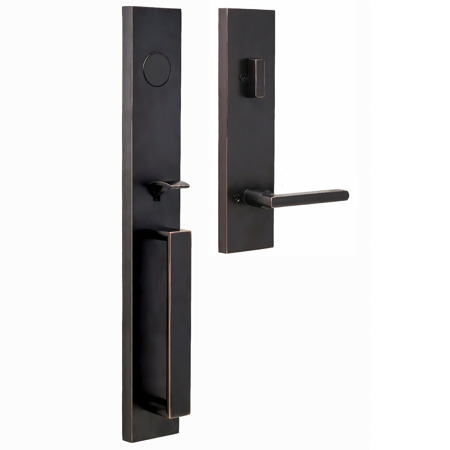 Weslock 02895-5-0020 Xanthis Dummy Handleset with Atlas Door Lever