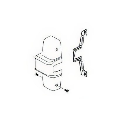 Von Duprin 050071 Center Case Cover Kit for 98 / 99 Series Rim Exit Device