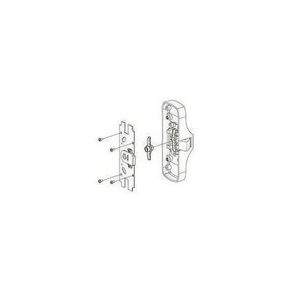 Von Duprin 050101 Night Latch Backplate Conversion Kit for 88 Series Exit Device