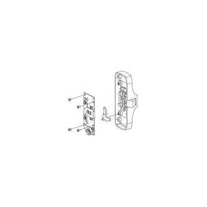 Von Duprin 050103 Knob / Lever Backplate Conversion Kit