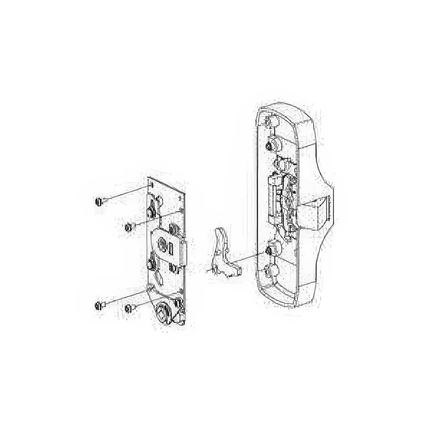 Von Duprin 050103 Knob / Lever Backplate Conversion Kit