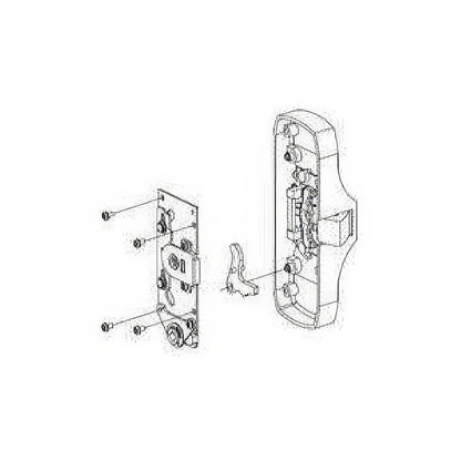 Von Duprin 050103 Knob / Lever Backplate Conversion Kit