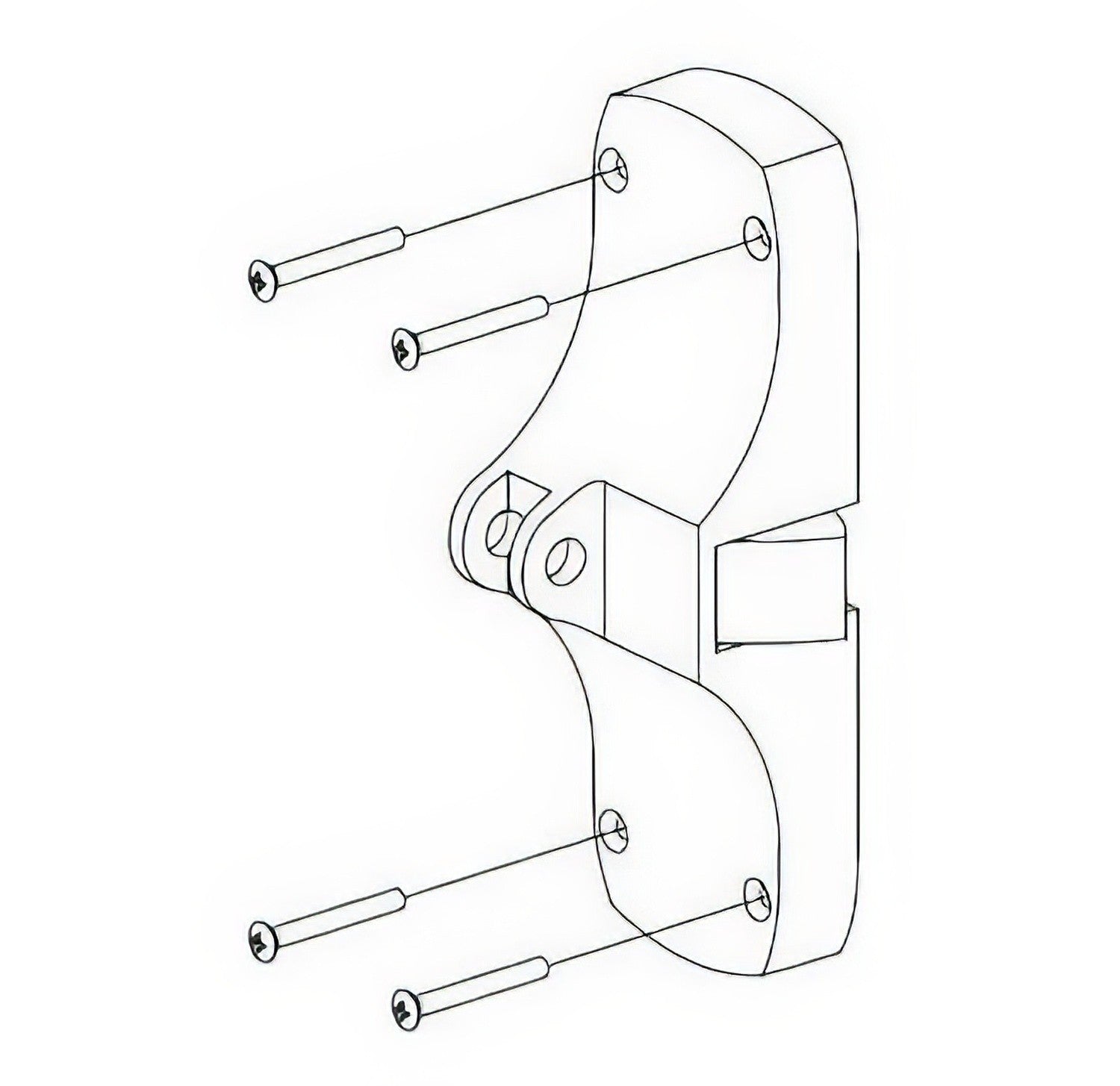 Von Duprin 05040926D Center Case Kit for 88 Series Exit Device.