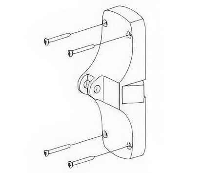Von Duprin 050416 Center Case Kit for 8827TP Thumb Piece Exit Device.