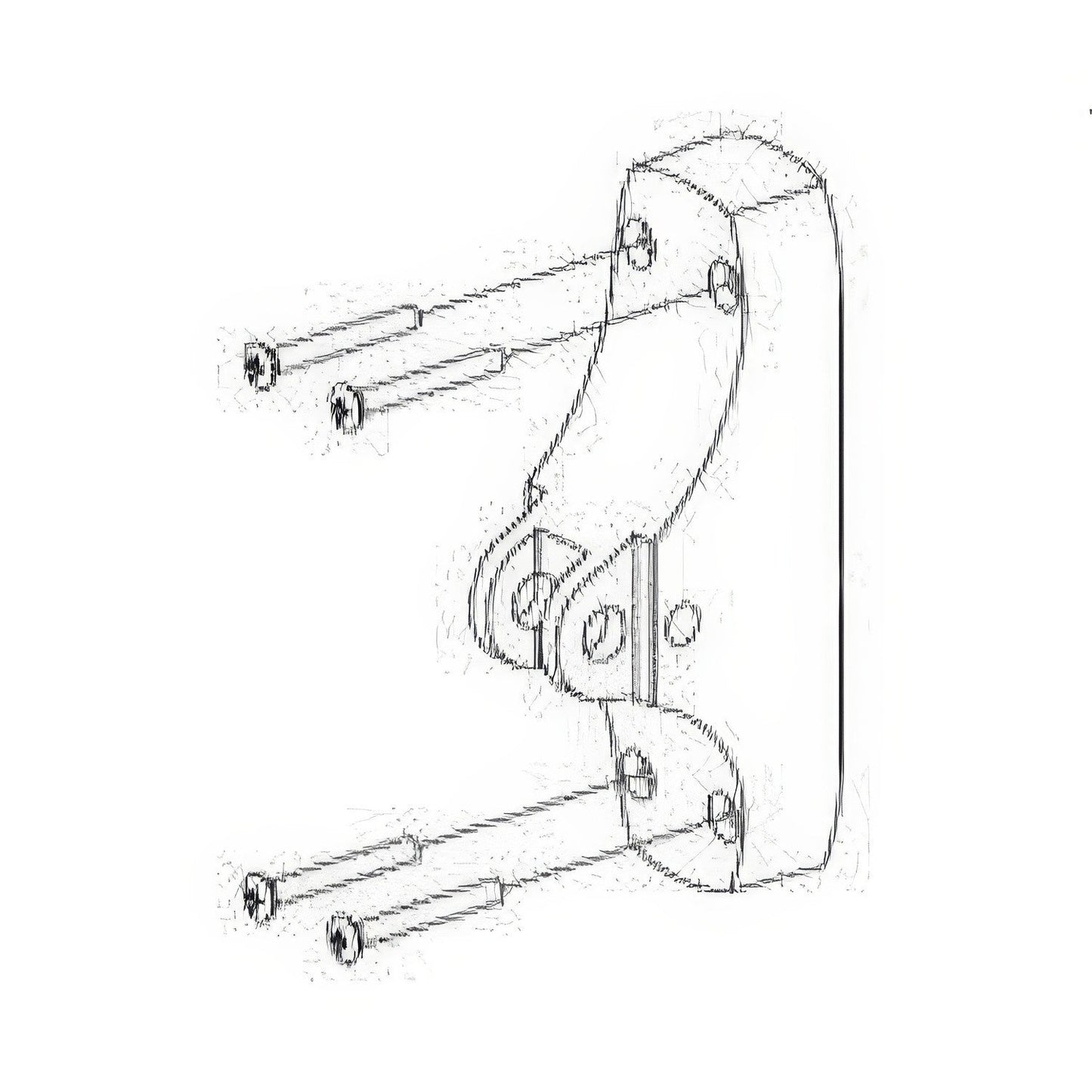 Von Duprin 050435 End Case Kit for 88 Series Rim / Mortise / Vertical Rod Exit Device.