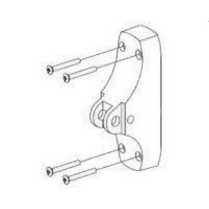 Von Duprin 050435 End Case Kit for 88 Series Rim / Mortise / Vertical Rod Exit Device.