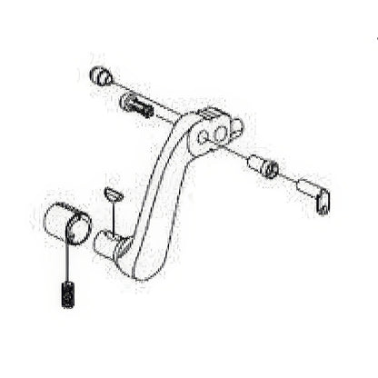Von Duprin 050438 Lever Arm Kit for 88 Series Right Handed Rim / Mortise / Vertical Rod Exit Device
