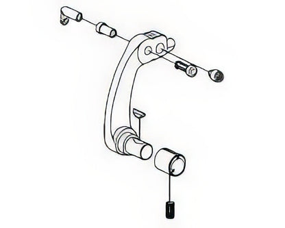 Von Duprin 050439 Lever Arm Kit for 88 Series Left Handed Rim / Mortise / Vertical Rod Exit Device