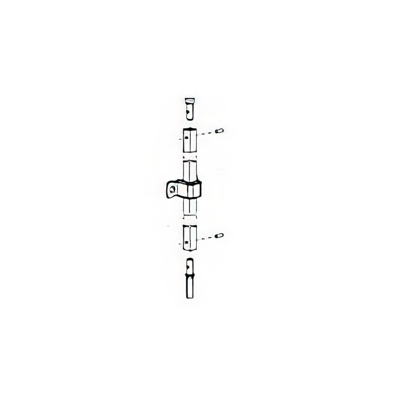 Von Duprin 050515 Bottom Rod Kit for 3527AEO or 9827EO Series Exit Device