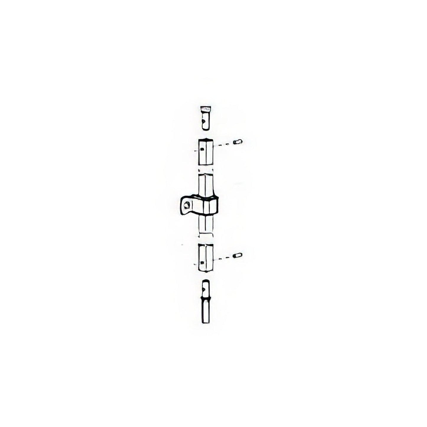 Von Duprin 050515 Bottom Rod Kit for 3527AEO or 9827EO Series Exit Device