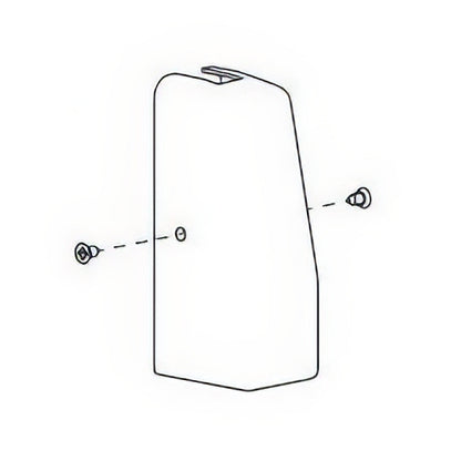 Von Duprin 050566 Latch Case Cover Kit with Screws for Exit Device