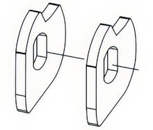 Von Duprin 050602 Lever Shaft Lock for 360 / 370 Series Trim
