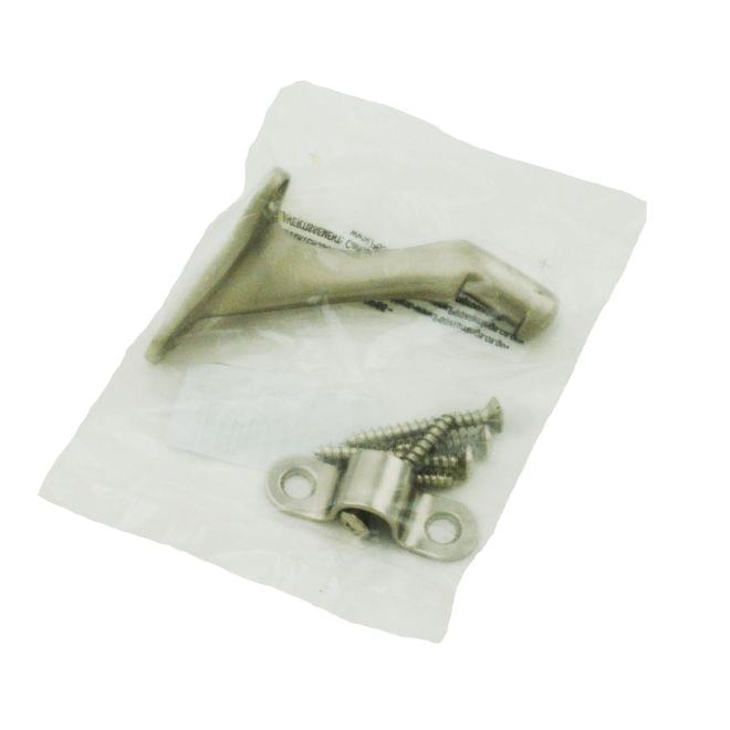 Ives 059B15 Solid Brass Handrail Bracket Satin Nickel Finish.
