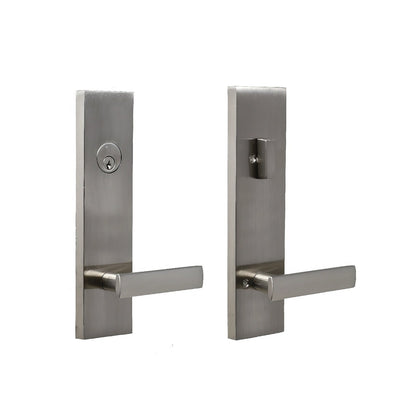 Weslock 066213-3-SL2D Utica Lever Addy Escutcheon Single Cylinder Deadbolt Passage Lock